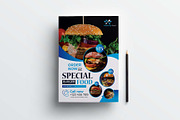 Special Burger Menu Template, a Flyer Template by obayes (Thumbnail 2 of 5)