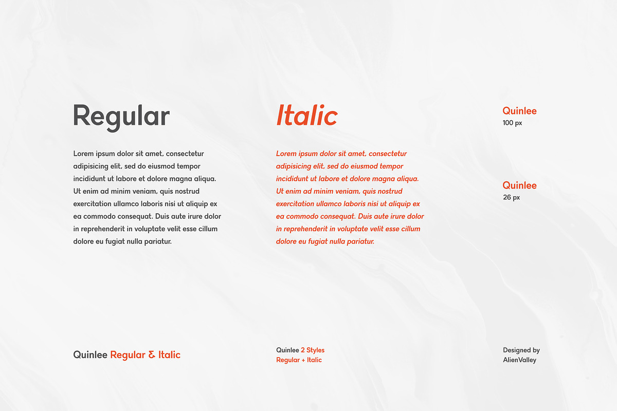 Quinlee - Versatile Sans Serif Font preview 3