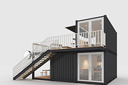 3D Model Container Cafe 7, an Architecture 3D Model by SR 3D Visual (Thumbnail 22 of 24)