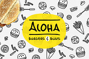 Marvaloha, a Font by Fontforecast (Thumbnail 5 of 7)