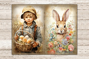 Pastel Easter Junk Journal Paper, a Seasonal Illustration by GlamArtZhanna (Thumbnail 4 of 9)