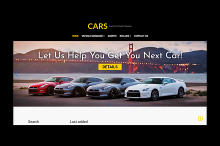 Cars Free Joomla Car Dealer Template
