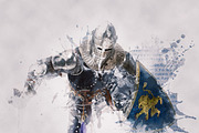 CreativeArt Photoshop Action, an Action Add-On by UnicDesign (Thumbnail 2 of 11)