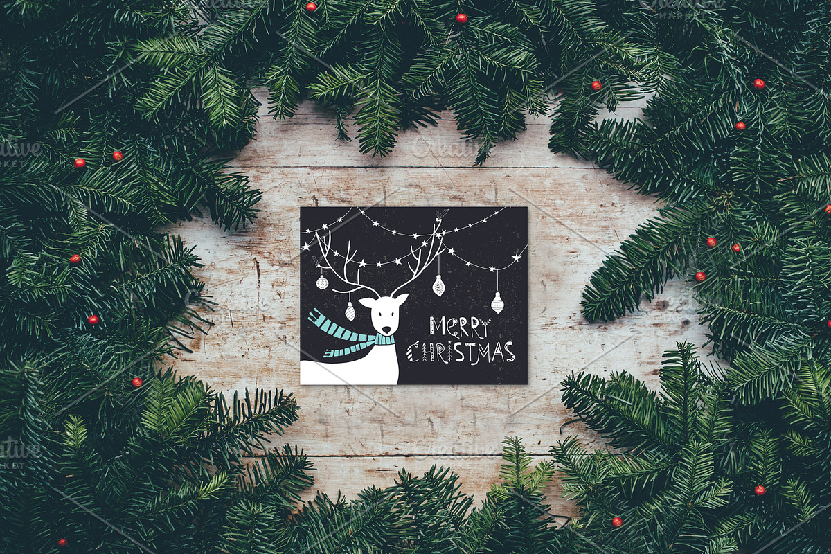 Winter adventures New Year pack, an Animal Illustration by Katya_lu (Photo 7 of 11)