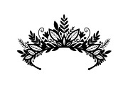 Floral Ornament Silhouette Bundle, an Illustration by BIPLOB EXPERT (Thumbnail 38 of 51)