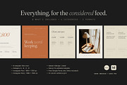 MARGAUX / Instagram Post & Stories, a Social Media Template by Leleka.Store (Thumbnail 3 of 17)
