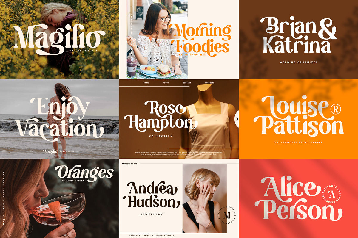 The Modern & Unique Font Bundle, a Sans Serif Font by Prioritype Co