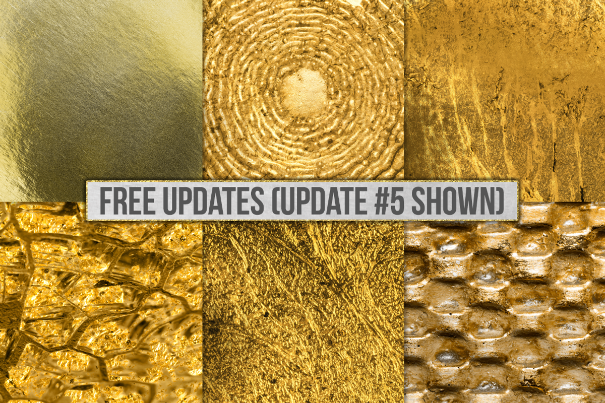 Gold Foil Textures, Gold Backgrounds, a Texture Graphic by Paper Element (Photo 40 of 66)