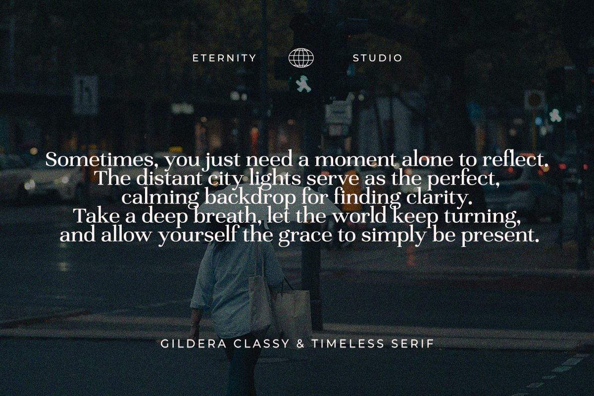 ET Gildera - Classy & Timeless Serif, a Serif Font by Eternity Studio (Photo 6 of 10)