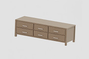 wardrobe 01, an Object 3D Model by fahad121 (Thumbnail 2 of 6)
