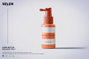 Pump Bottle Mockup, a Household Mockup by Se٧enStudio (Thumbnail 1 of 2)