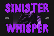 CS Goster – Vintage Horror Font, a Sans Serif Font by Craft Supply Co. (Thumbnail 4 of 8)