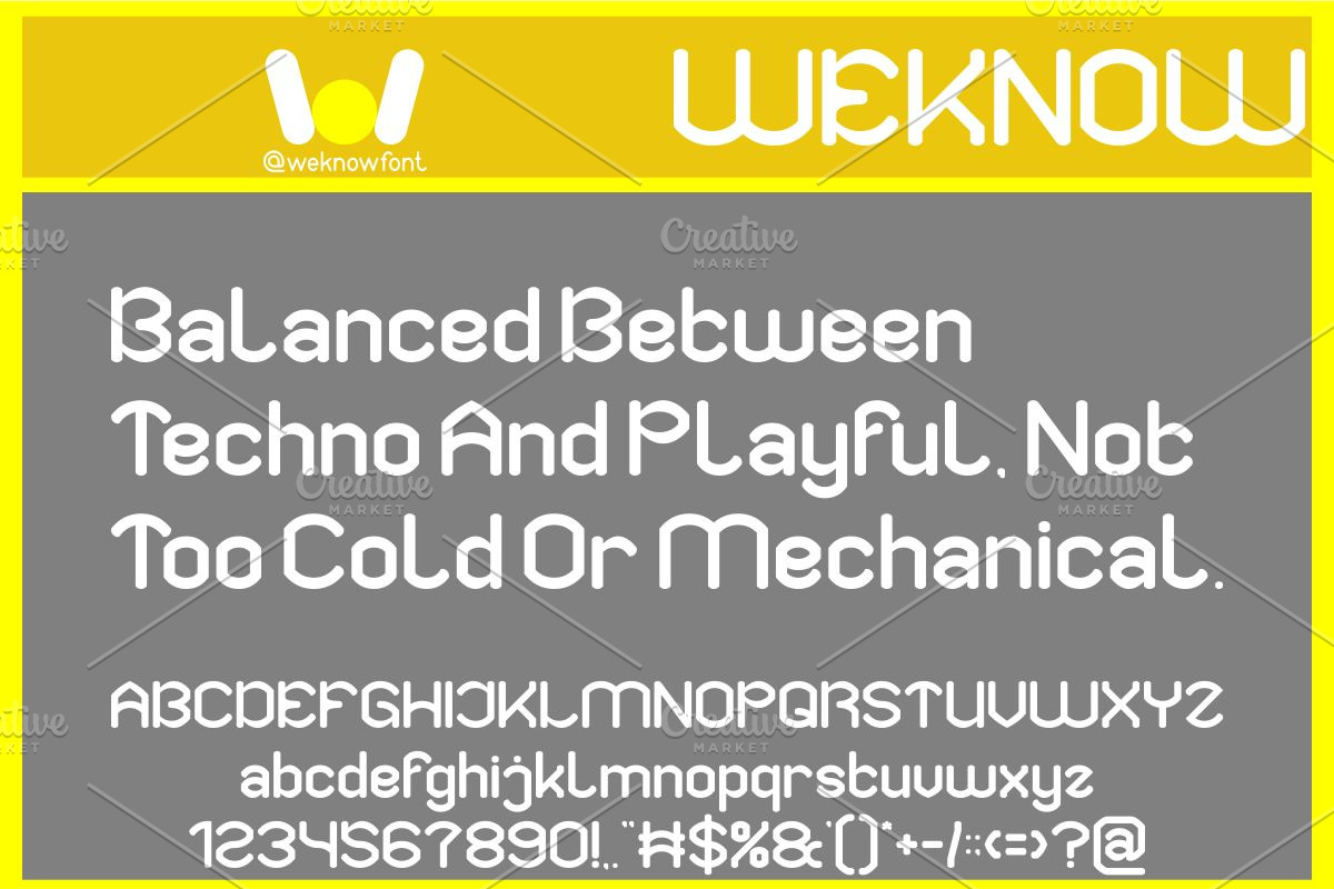 smooth innovation font, a Font by weknow (Photo 4 of 8)