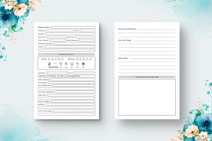 Editable Hiking Logbook