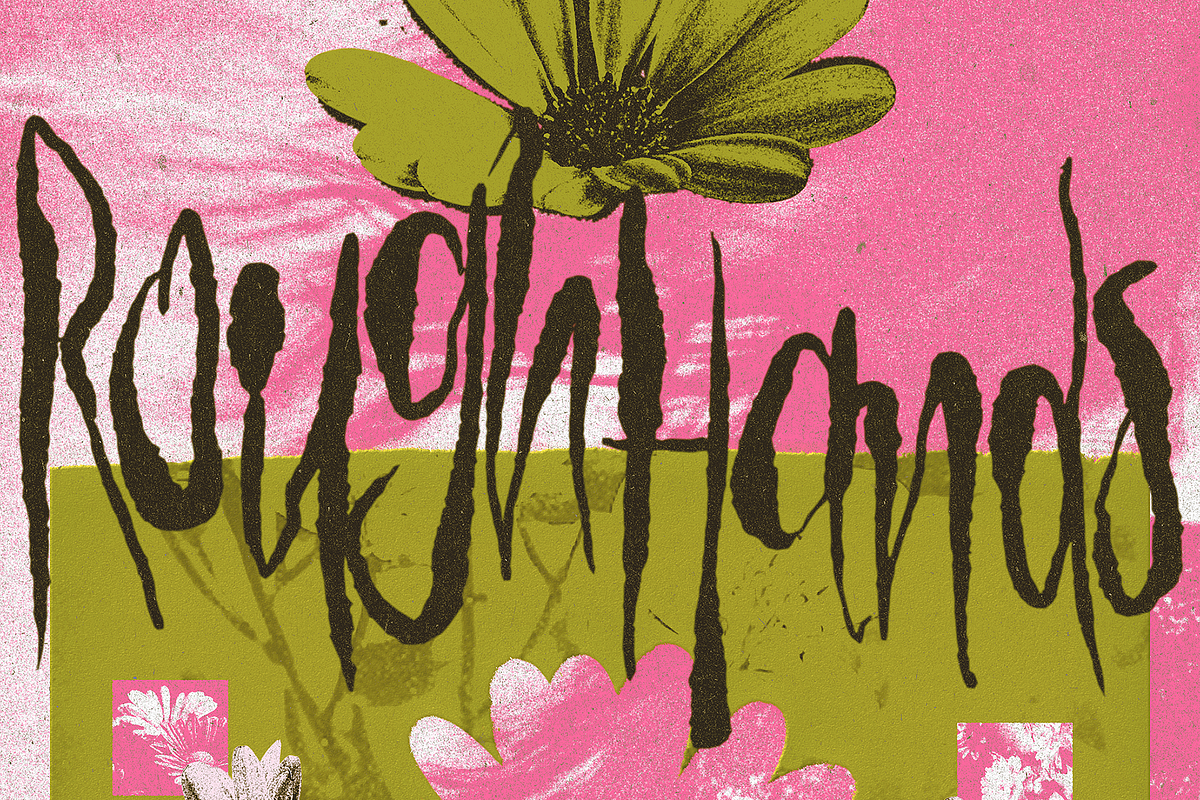 Rough Hands Hand Drawn Font, a Handwritten Font by Tom Gordon Design (Photo 1 of 3)