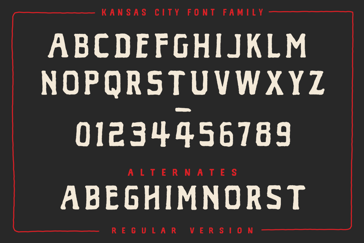 Kansas City - Font Family preview 5