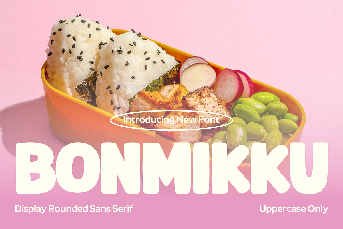 Bonmikku – Fun Rounded Font, a Font by Studio Moara (Photo 1 of 8)
