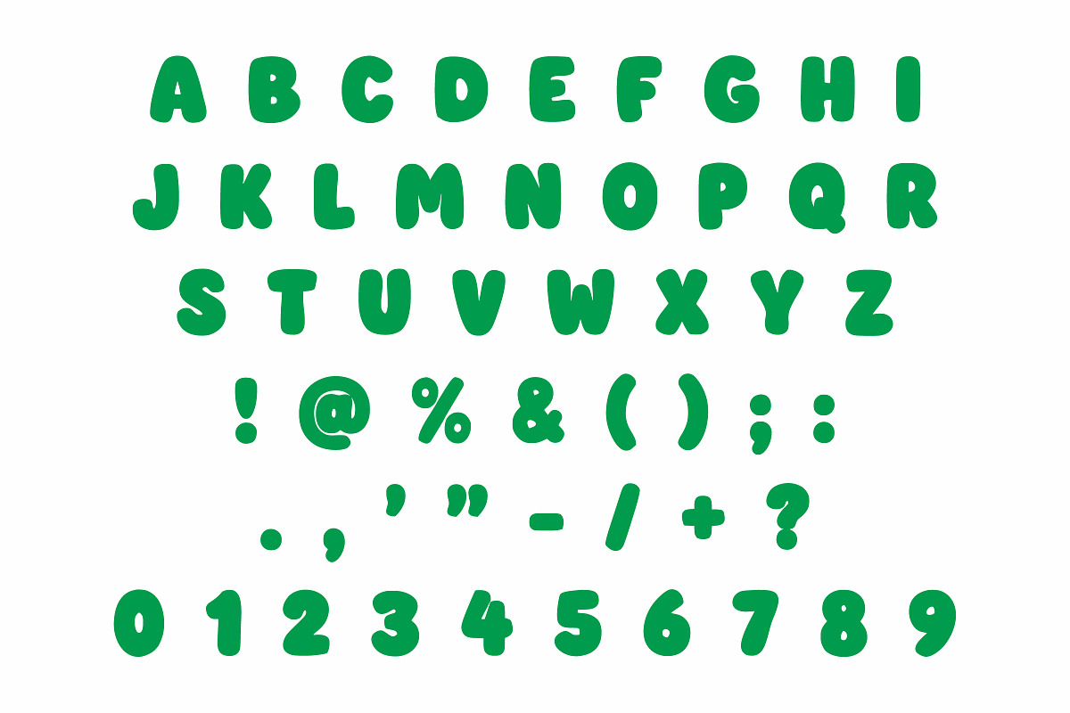 Avocado Milky, a Sans Serif Font by Limited.studio (Photo 5 of 5)