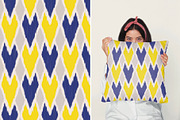 Colorful Ikat Seamless Pattern, a Pattern Graphic by PPEthnicDecorPattern (Thumbnail 2 of 8)