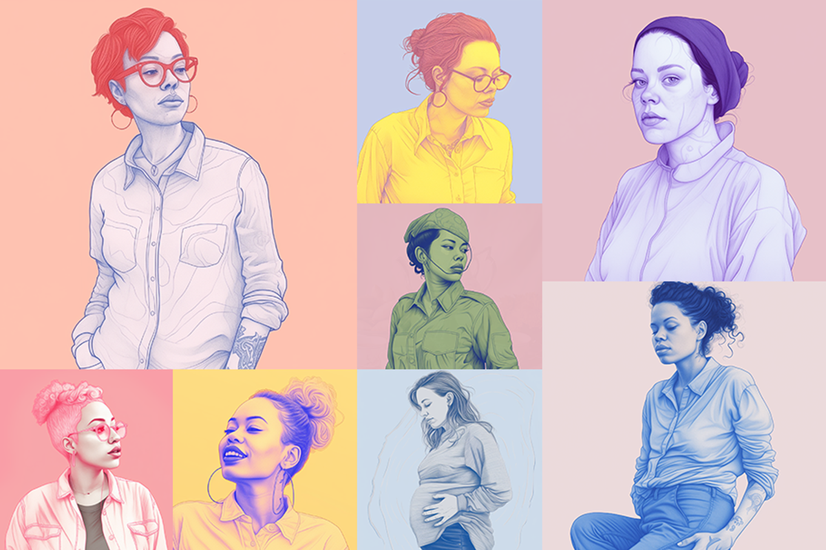 International Women's Day (Part 1), a Seasonal Illustration by Picturesque Stories (Photo 2 of 3)