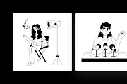 Animated Interview Illustration Set, an Object Illustration by Prosymbols (Thumbnail 12 of 13)