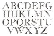 Georgia Capitals, a Serif Font by Intellecta Design (Thumbnail 3 of 3)