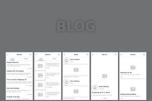 Wirey Wireframe Kit Pack