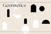 abstract modern line art & shapes, an Illustration by ana & yvy (Thumbnail 4 of 14)