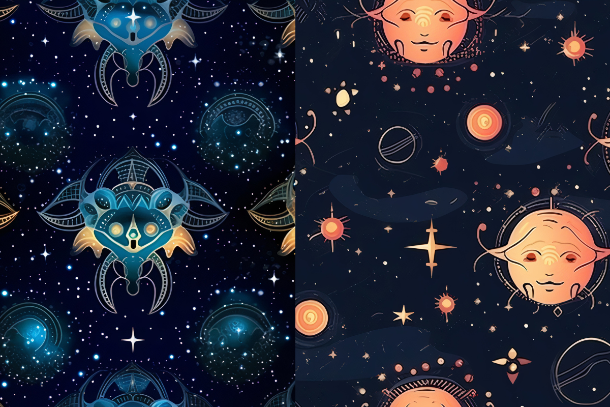 Zodiac Seamless Digital Paper, a Pattern Graphic by Agnesagraphic (ID 95) (Photo 6 of 7)