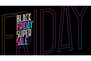 Black Friday Sale., an Object Graphic by Modern vector