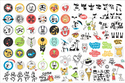 Vector Cartoon Bundle, a Decorative Illustration by Nina's Illustration Shop (Thumbnail 6 of 6)