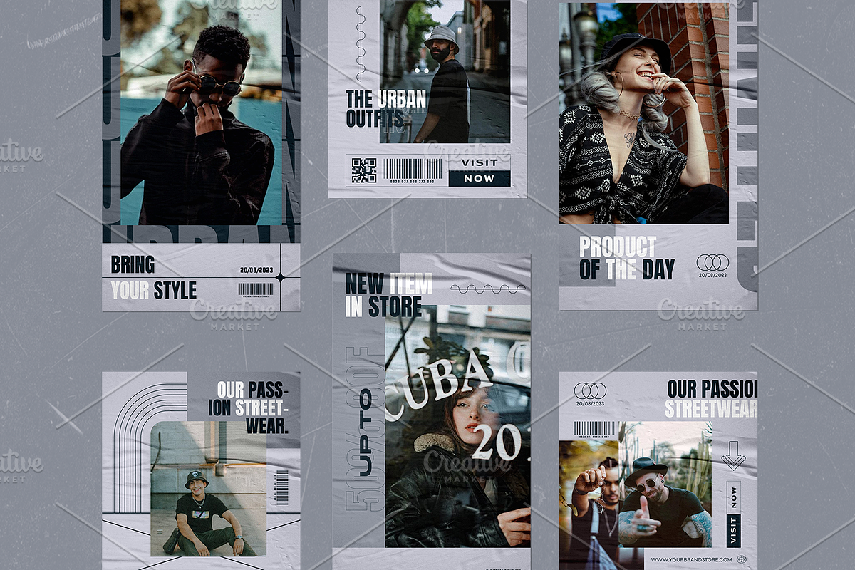 Hype Instagram Template - Hybreet, a Social Media Template by Gibcreat (Photo 3 of 4)