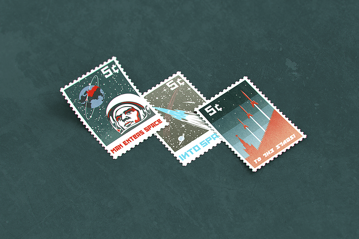 Postage Stamp MockUp v1, a Product Mockup by coloformia (Photo 8 of 13)