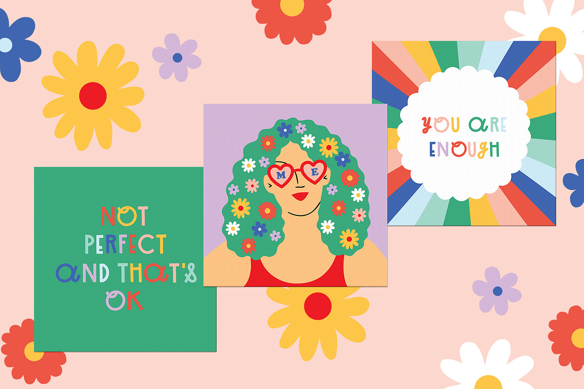 Women Body Positive Illustrations, a Healthcare Illustration by Katerina Osa (Photo 6 of 13)