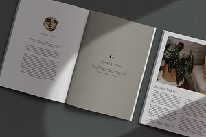 Gariot Magazine Photoshop Mockups