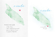Watercolor Map of Aruba, an Illustration by Beloved Paper (Thumbnail 3 of 6)