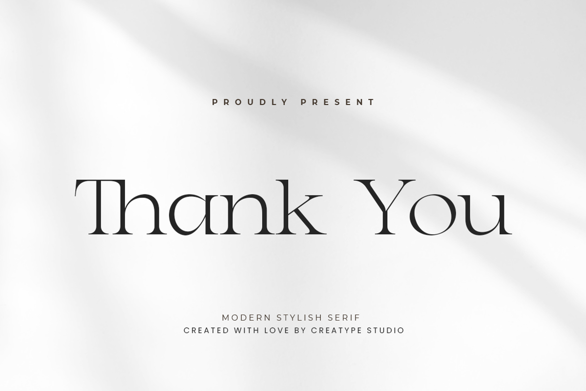 Chanceux Modern Stylish Serif, a Serif Font by Creatype Studio (Photo 10 of 10)