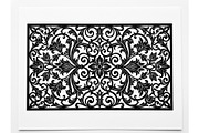 Vintage Floral Filigree Panel, an Object Graphic by Creativeshirt (Thumbnail 2 of 3)