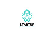 Startup Logo, a Branding & Logo Template by 3ab2ou (Thumbnail 2 of 2)