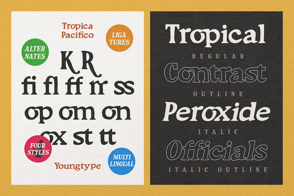 South Costalina, a Font by Youngtype.Std (Photo 10 of 11)