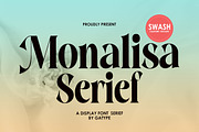 Monalisa Serif, a Serif Font by Gatype (Thumbnail 1 of 10)