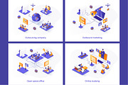 Isometric Concept Illustration Kit, a Templates & Theme by alexdndz (Thumbnail 19 of 26)