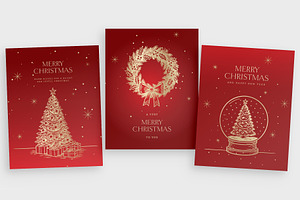 Christmas Poster Template, a Flyer Template by BrandPacks