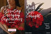 Sabrinha Jhonatan Brush Scipt, a Script Font by Portocraft (Thumbnail 6 of 10)