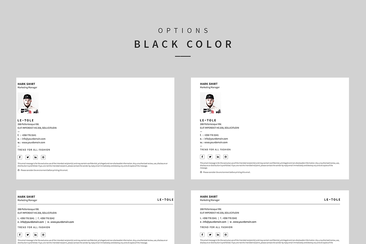 E-Mail Signature, an Email Template by BOXKAYU (Photo 5 of 6)