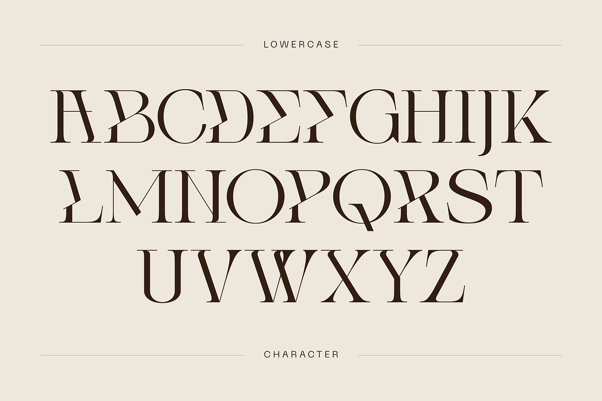 Roab Luxury - Branding Logo Font, a Serif Font by Nirmana Visual (Photo 3 of 9)