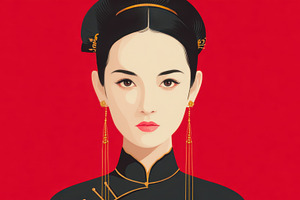 Lady in traditional attire, a Photo by Beautiful things