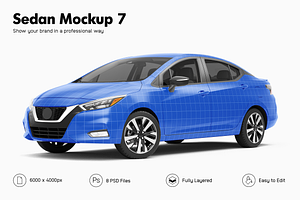 Sedan Mockup 7