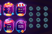 Space cartoon game assets set, a Templates & Theme by JUBO (Thumbnail 3 of 3)