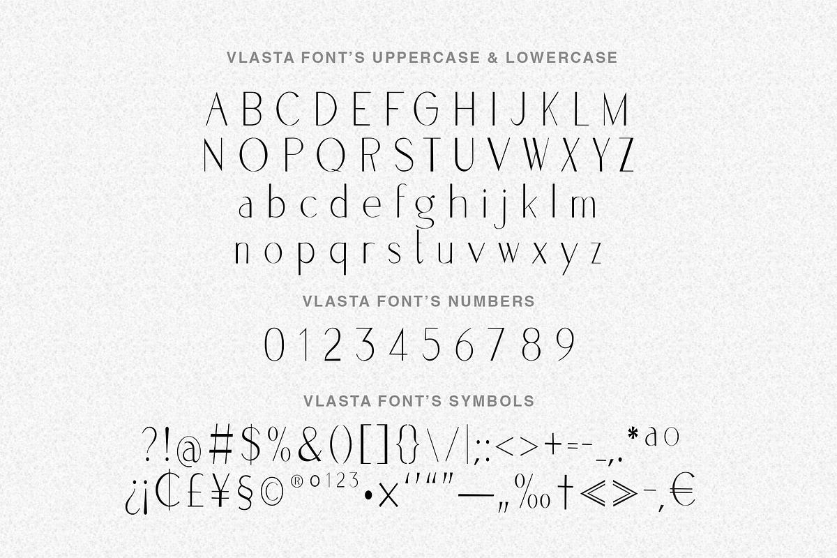 Vlasta Minimal Modern Sans Display, a Sans Serif Font by Cloverons (Photo 14 of 14)